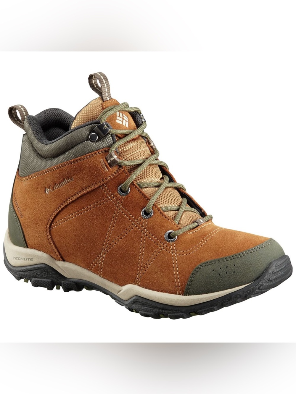 Columbia Fire Venture Mid Waterproof Suede Hiking Boot - Women's Size 6.5 - Picture 14 of 14